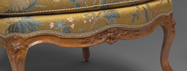 Paire de bergère estampillée Meunier époque Louis XV