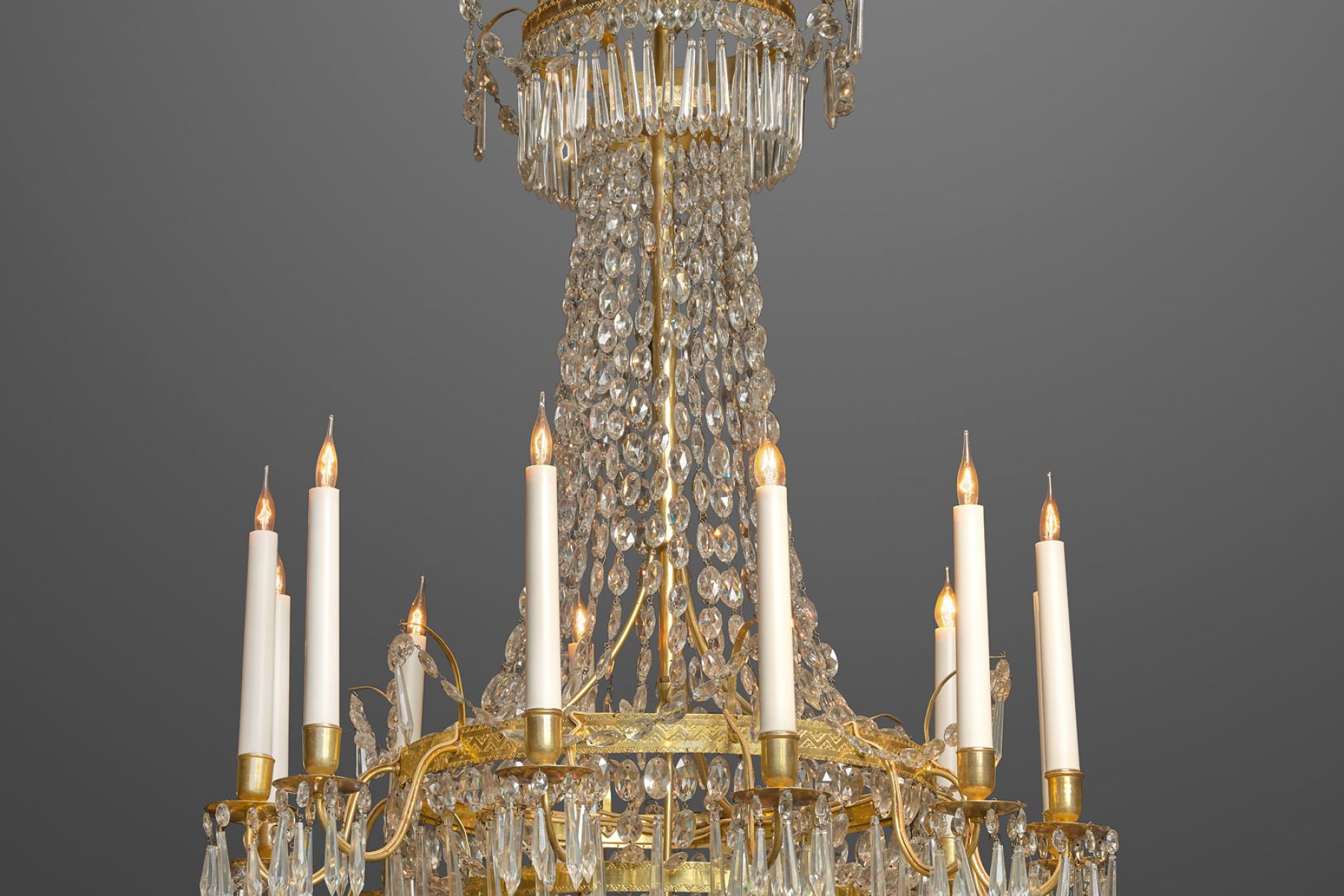 A late 18th/early 19th century chandelier