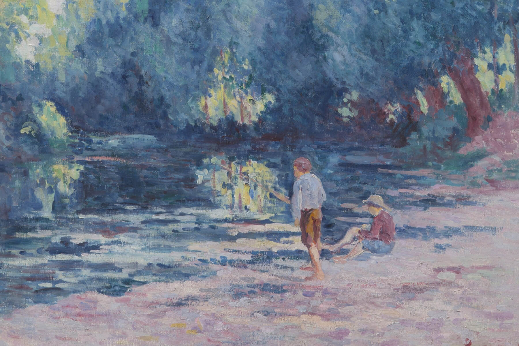 Arcy sur Cure - Maximilien Luce (1858-1941)