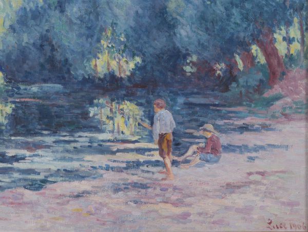 Arcy sur Cure - Maximilien Luce (1858-1941)