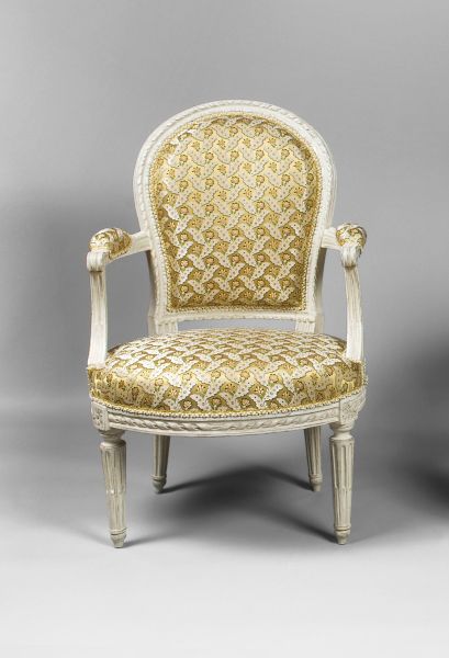 Paire de fauteuils en bois laqué - Époque Louis XVI - Circa 1780