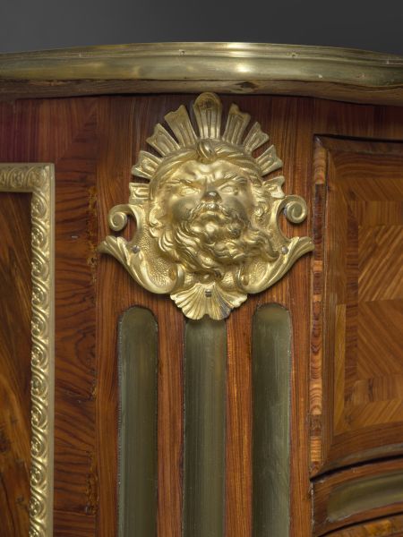 A Louis XIV/Régence  kingwood,ormolu-mounted commode